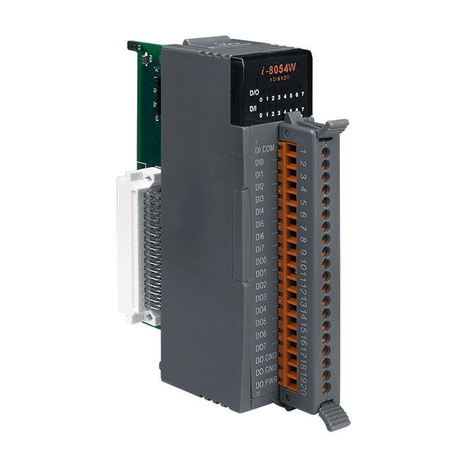 I-8054W-G 8-ch Isolated DI and 8-ch Isolated Sink DO Module