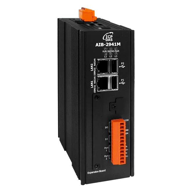 AIB-2941M Edge AI Controller, Expandable AI Accelerator, Metal Case