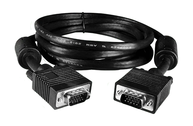 CA-006 HD15 VGA Cable with Ferrite Core, 1.8 m