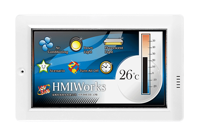 TPD-433F-H 4.3-inch Touch HMI Device with PoE Ethernet and RS-485