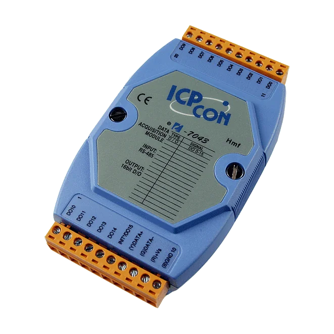 I-7043 16-ch Non-isolated Sink DO Module, RS-485 DCON Protocol