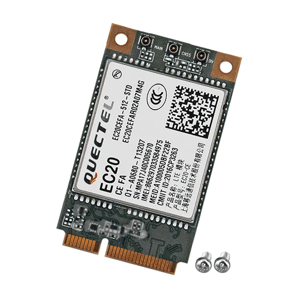 EC20-CE 4G IoT LTE Cat 4 Mini PCIe Module, 150 Mbps Downlink