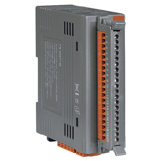 FR-2057TW FRnet I/O Module, 16-ch Isolated Sink DO, 30 VDC/250 mA