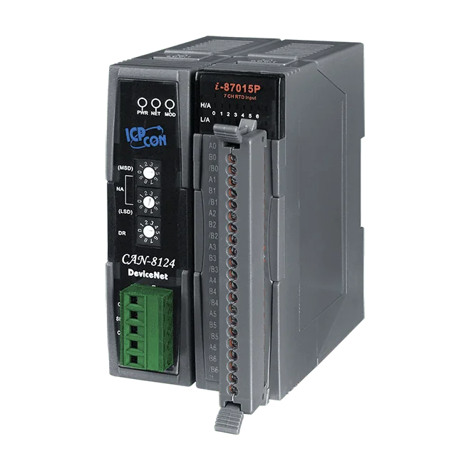 CAN-8124-G DeviceNet Remote I/O Unit with 1 I/O Slot