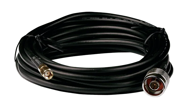 3S006 HDF 200 cable, 5 meter long N type male to RP-SMA male