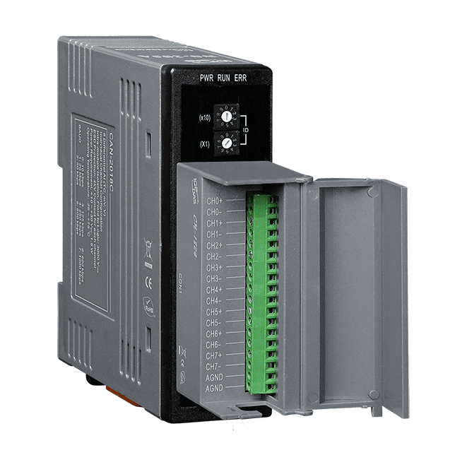 CAN-2018C/S CANopen Slave Module of 8-channel Thermocouple Input