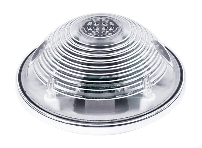 ALM-Horn-RGB PoE Ethernet Alarm Siren with 8-LED RGB Beacon