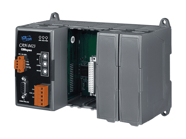 CAN-8423-G CANopen Slave Remote I/O Unit with 4 I/O Slots
