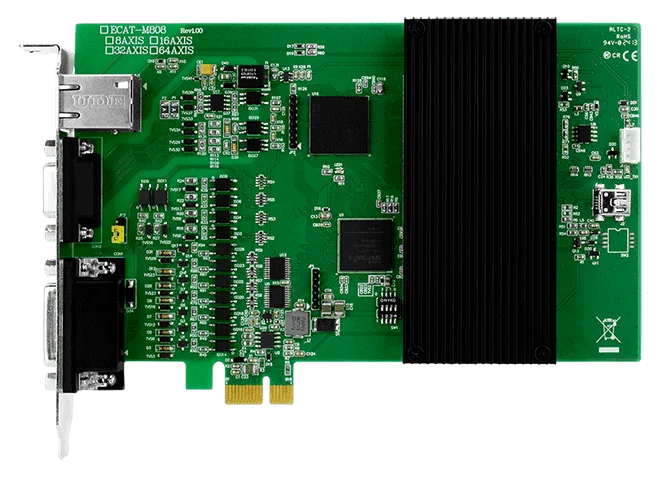 ECAT-M808-16AX/S PCI Express EtherCAT MainDevice Motion Card, 16-Axis