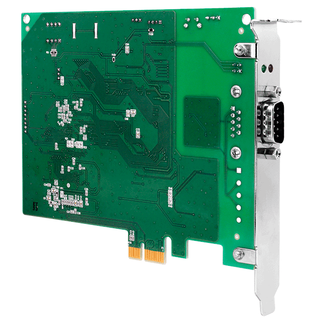 PEX-CM100-D PCI Express Programmable CAN Board, 1-Port, 9-Pin D-sub
