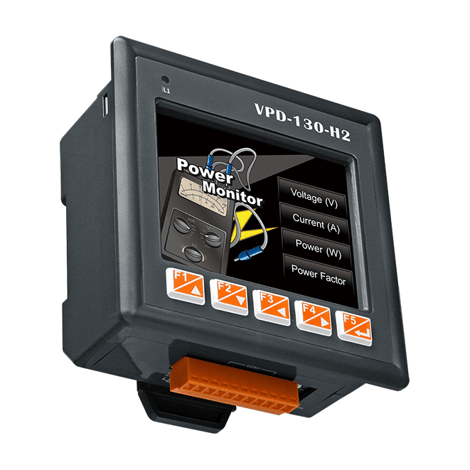 VPD-130-H2 3.5-inch Touch HMI Device with RS-232/RS-485 Port