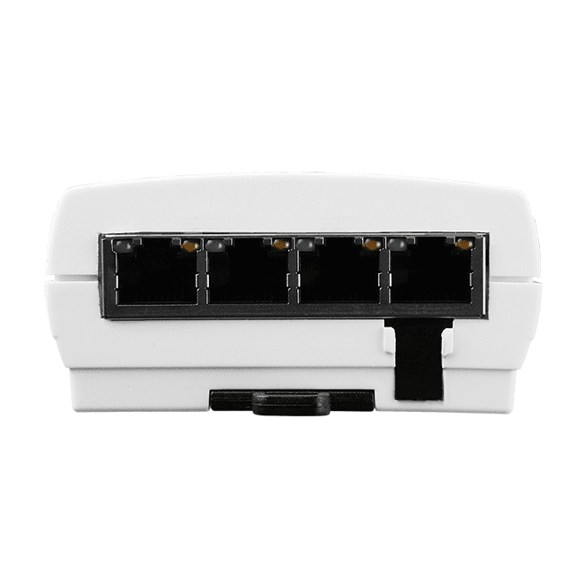 NS-105A Unmanaged 5-Port Industrial Ethernet Switch, +12 to +53 VDC Input