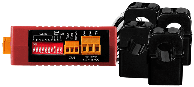 PM-3114-240P-CPS CANopen Single-Phase Power Meter, 4 Loops, 200 A CT