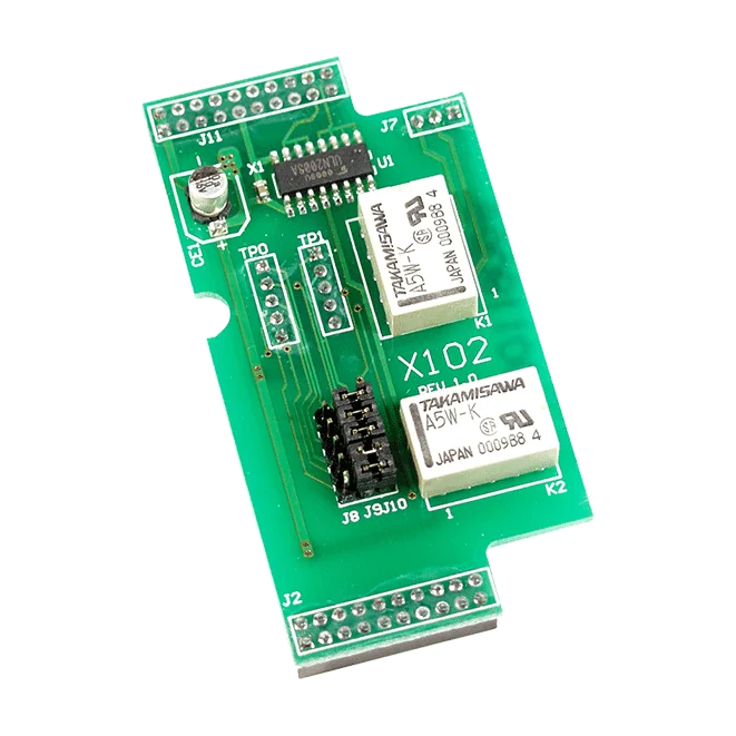 X102 2-channel Relay Output X-board for I-7188XC