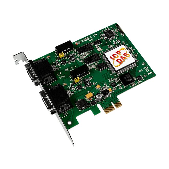 PEX-CAN200i-D PCI Express CAN Card, 2-Port Isolated CAN 2.0 Interface