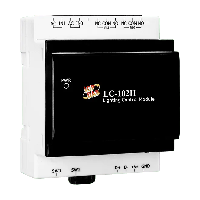 LC-102H 2-Channel Lighting Control Module with AC Load Current Measurement
