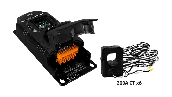 iWSN-9603-240-ME-IP33 Wireless 3-Phase Power Meter, 200 A CT Kit