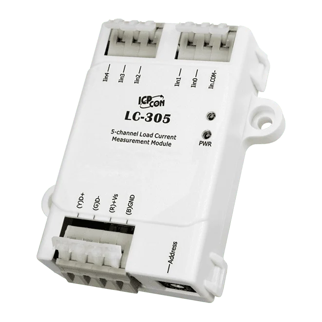LC-305 5-Channel AC Load Current Measurement Module, Modbus RTU
