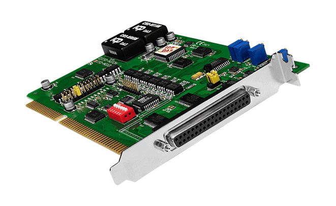 ISO-AD32L ISA Bus Isolated Analogue Input Board, 32-ch, 12-bit, 200 kS/s
