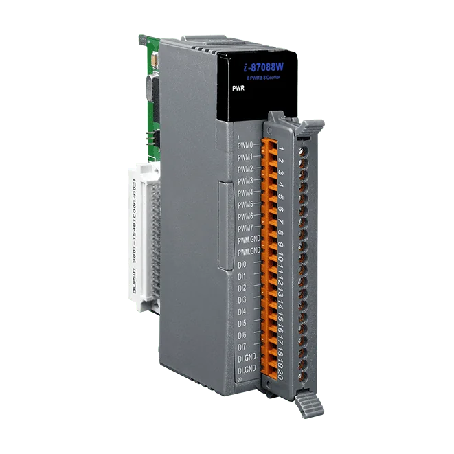 I-87088W-G/S 8-ch PWM Output and High-speed Counter Input Module, Up to 50 V