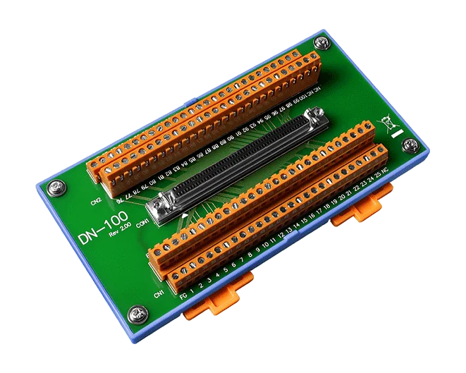 DN-100-CA 100-pin SCSI II Terminal Board with 1.5 m Cable