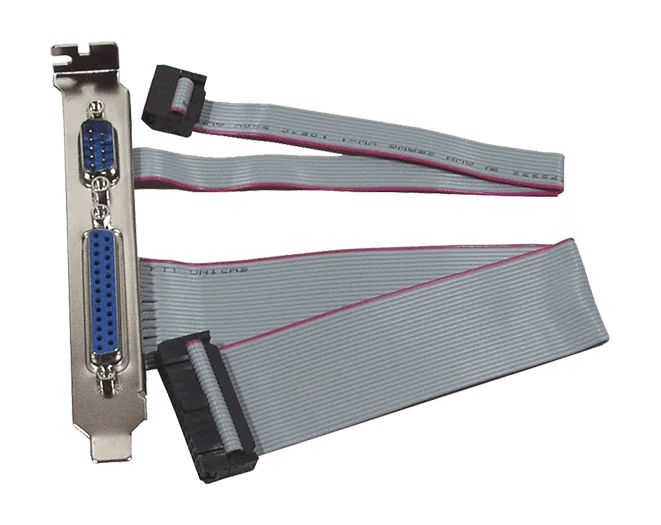 CA-9-2502 Flat Cable, 9-pin Male & 25-pin Female, 20 cm
