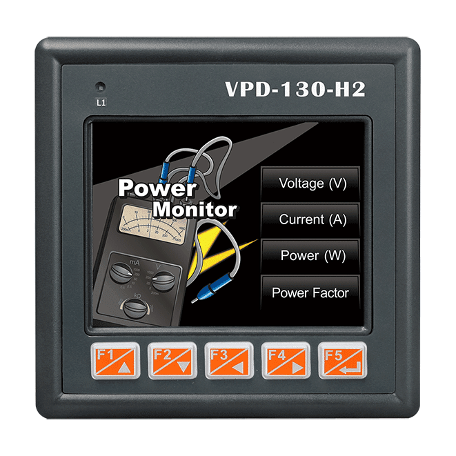 VPD-130-H2 3.5-inch Touch HMI Device with RS-232/RS-485 Port