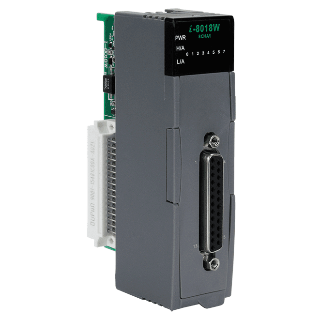 I-8018W-G/S1 8-Channel High Speed Thermocouple Input Module, Includes CN-1825 Daughter Board