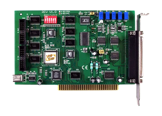 A-821PGL/S ISA Multifunction DAQ Board, 16-ch 12-bit AI, 45 kS/s