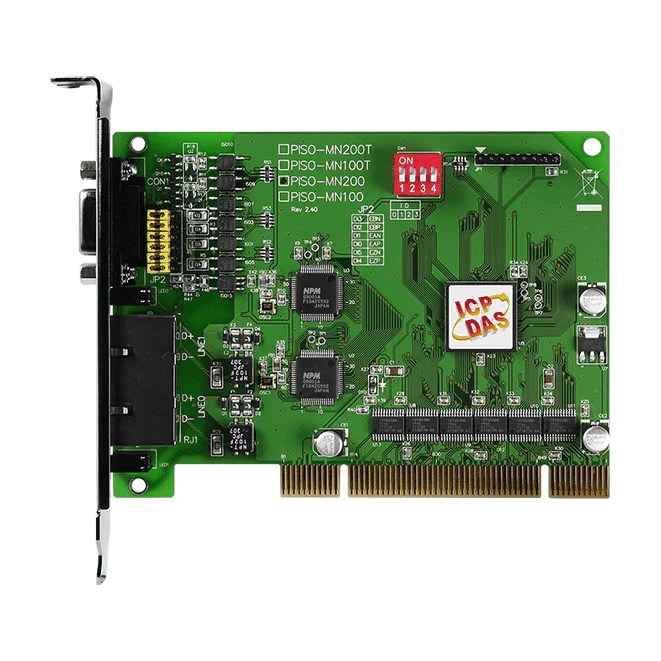 PISO-MN200 PCI Motionnet Master Card, Dual-line Motion and I/O Control