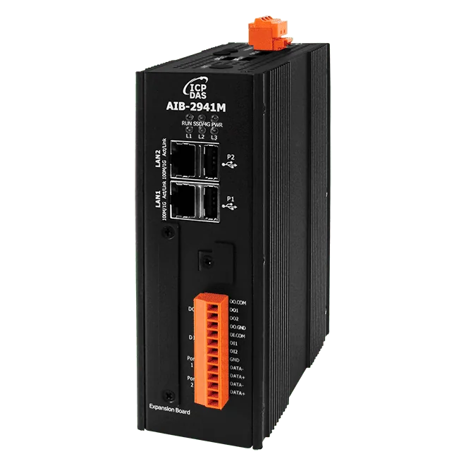AIB-2941M Edge AI Controller, Expandable AI Accelerator, Metal Case