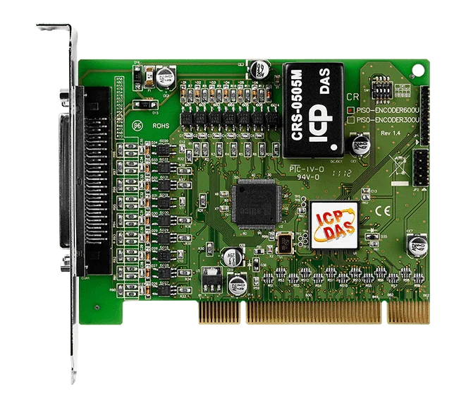 PISO-ENCODER600U Universal PCI 6-axis Encoder Input Card, 4 MHz