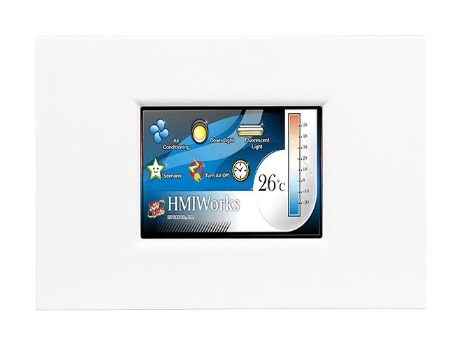 TPD-280-M1 2.8-inch Touch HMI Device with RS-485 and Modbus RTU