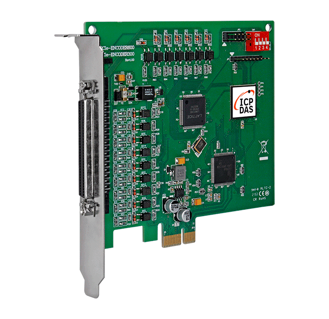 PCIe-ENCODER600 PCI Express 6-axis Encoder Input Card, 4 MHz