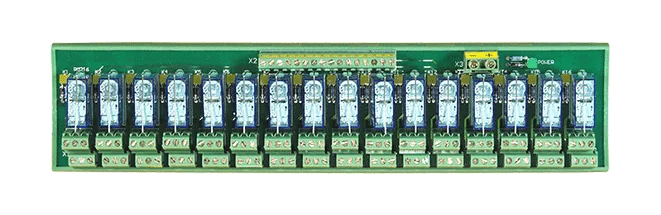 RM-216 16-ch Form C, 5 A Power Relay Board
